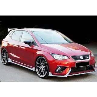 Främre lipspoiler DPT V-2 (glanssvart) Seat Ibiza 2010–2017 foto 2
