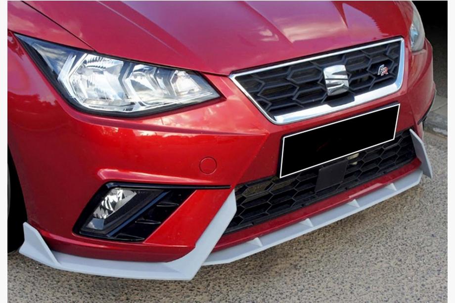Seat Ibiza 2010–2017 Främre lipspoiler DPT V-2 (glanssvart) Image