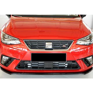 Främre läppspoiler till stötfångare DPT V-4 (blank svart) Seat Ibiza 2010–2017 foto 2