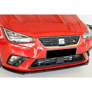 Främre läppspoiler till stötfångare DPT V-4 (blank svart) Seat Ibiza 2010–2017 foto 3