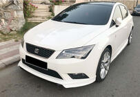 Seat Leon 2013–2020 DPT V-1 frontläpp (2013-2016, för lackering) foto 3