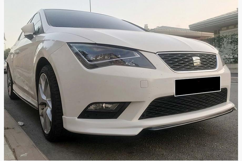 Seat Leon 2013–2020 DPT V-1 frontläpp (2013-2016, för lackering) Image