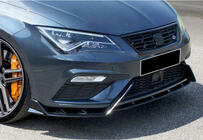 Seat Leon 2013–2020 Frontläpp DPT V-3 (2017-2020, blanksvart) foto 4