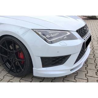 Frontlip spoiler DPT V-5 (2017-2020, svart högglans) foto 3