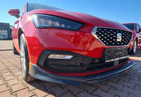Seat Leon 2020– Främre stötfångarläpp spoiler DPT V-1 (blank svart) foto 1
