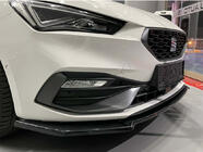Seat Leon 2020– Främre lipspoiler DPT V-2 (glanssvart) foto 1
