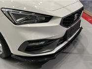 Seat Leon 2020– Främre lipspoiler DPT V-2 (glanssvart) foto 2
