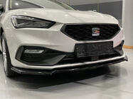 Seat Leon 2020– Främre lipspoiler DPT V-2 (glanssvart) foto 4