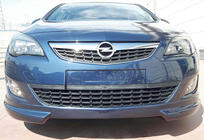 Opel Astra J 2009–2015 Främre lip-spoiler DPT V-2 (för lackering) foto 2