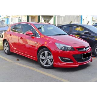 Främre läppspoiler DPT V-3 (för lackering) Opel Astra J 2009–2015 foto 1