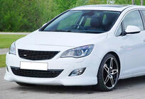 Opel Astra J 2009–2015 Främre frontläpp (bumper lip) DPT V-4 (för lackering) foto 2