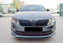 Skoda Octavia III A7 2013–2019 Frontlip DPT V-1 (2017-2019, för lackering) foto 1