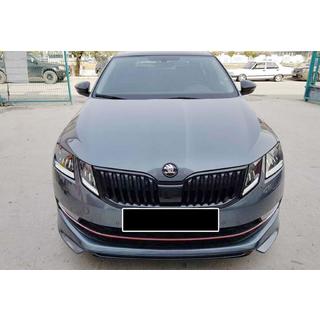 Frontlip DPT V-1 (2017-2019, för lackering) Skoda Octavia III A7 2013–2019 foto 2
