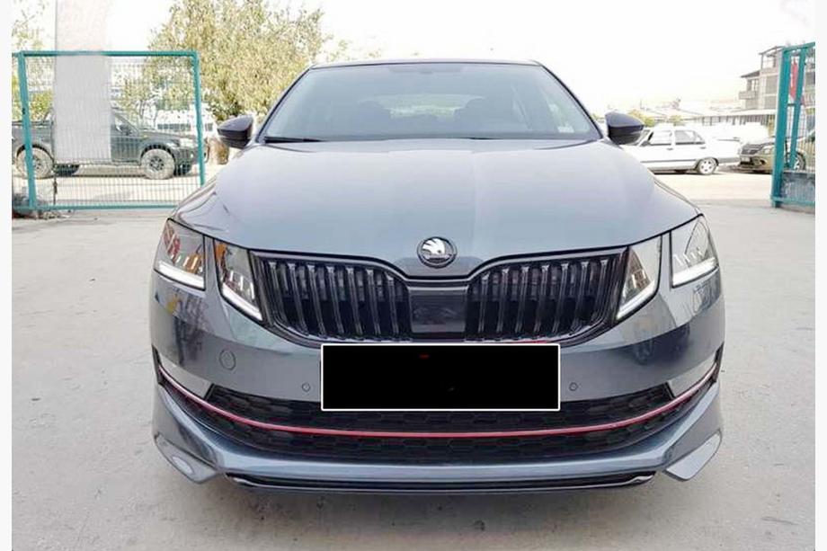 Skoda Octavia III A7 2013–2019 Frontlip DPT V-1 (2017-2019, för lackering) Image