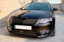 Skoda Octavia III A7 2013–2019 Frontläppspoiler DPT V-1 (2013-2017, för lackering) foto 2