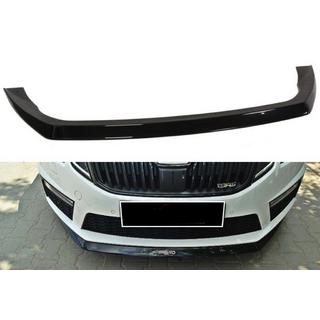 DPT V-3 frontlip (2013-2017 RS, blanksvart) Skoda Octavia III A7 2013–2019 foto 1