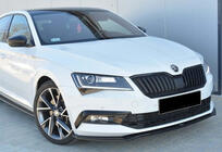 Skoda Superb 2015–2024 DPT V-2 frontläpp (2015-2020, blanksvart) foto 6