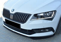 Skoda Superb 2015–2024 DPT V-2 frontläpp (2015-2020, blanksvart) foto 2