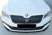 Skoda Superb 2015–2024 DPT V-2 frontläpp (2015-2020, blanksvart) foto 4