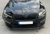 Skoda Superb 2015–2024 DPT V-2 frontläpp (2015-2020, blanksvart) foto 16