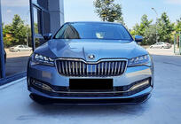 Skoda Superb 2015–2024 Främre läppspoiler till stötfångare DPT V-3 (2015-2020, blanksvart) foto 5