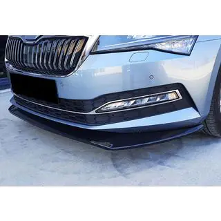 Främre läppspoiler till stötfångare DPT V-3 (2015-2020, blanksvart) Skoda Superb 2015–2024 foto 3