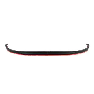 Universell frontläppspoiler DPT Red (ABS, svart högglans) foto 2