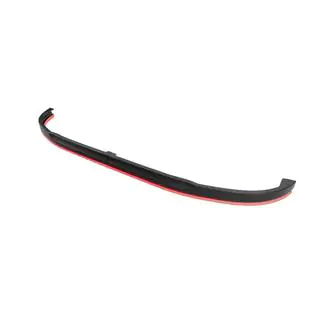 Universell frontläppspoiler DPT Red (ABS, svart högglans) foto 1
