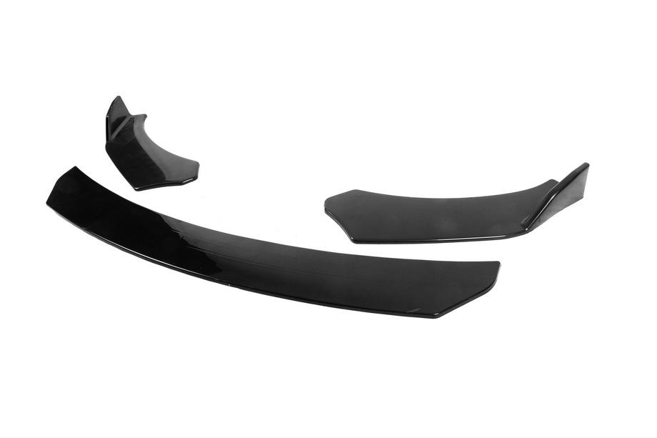 Universell främre Lip-splitter DPT V-4 (ABS, blanksvart) Foto 2