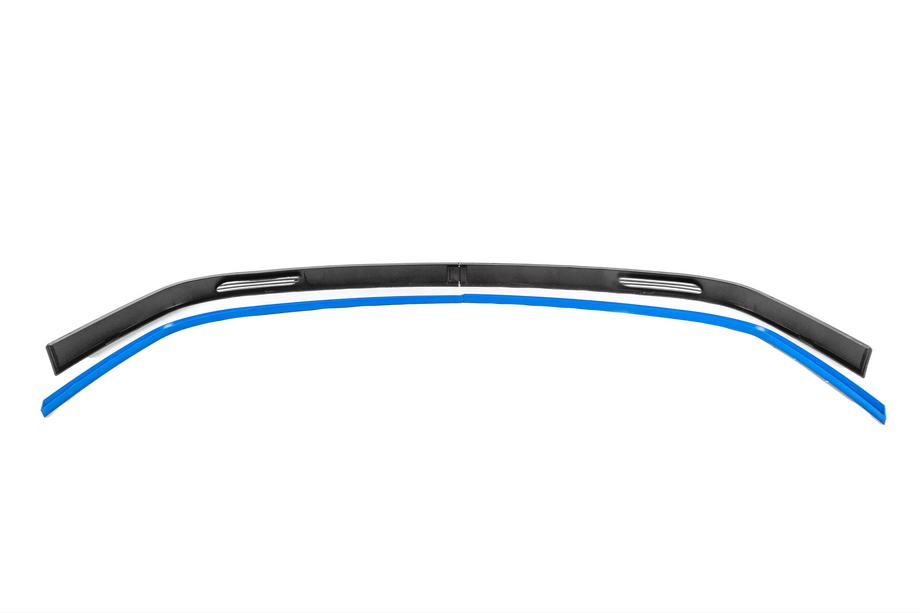 Universell främre lipspoiler DPT Blue V-1 (ABS, blanksvart) Foto 6