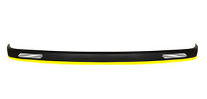 Universell frontläpp (lip) DPT Yellow V-1 (ABS, blanksvart) foto 1