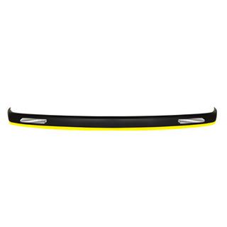 Universell frontläpp (lip) DPT Yellow V-1 (ABS, blanksvart)