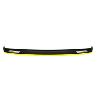 Universell frontläpp (lip) DPT Yellow V-1 (ABS, blanksvart)