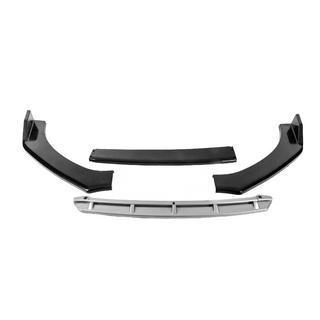 Universell främre frontlip DPT Black V-2 (ABS, blanksvart/grå) foto 4