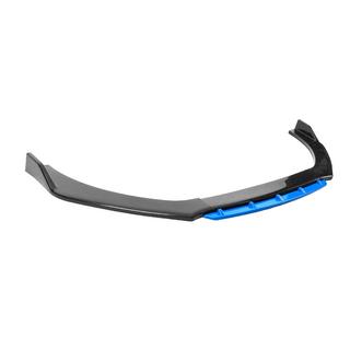 Universell främre lipspoiler DPT Blue V-2 (ABS, svart högblank) foto 4