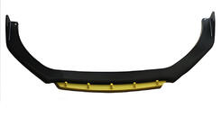 Universell främre lipsplitter DPT Yellow V-2 (ABS, högglans svart) foto 1