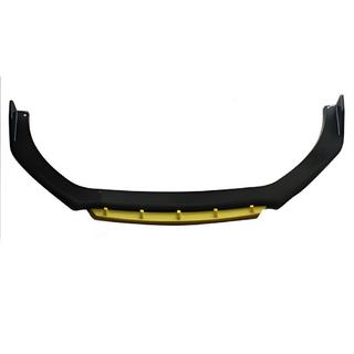 Universell främre lipsplitter DPT Yellow V-2 (ABS, högglans svart)