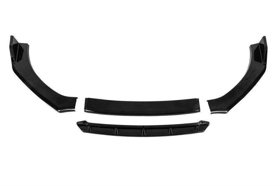 Universell frontläpp DPT Black V-2 (ABS, blank svart) Foto 4