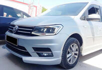 Volkswagen Caddy 2015–2020 Främre läppspoiler till stötfångare DPT (för lackering) foto 3