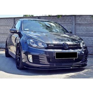 DPT V-2 frontlip (för GTI, svart högglans) Volkswagen Golf 6 2008–2014 foto 2