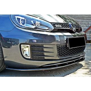 DPT V-2 frontlip (för GTI, svart högglans) Volkswagen Golf 6 2008–2014 foto 4