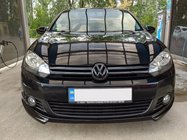 Volkswagen Golf 6 2008–2014 Frontläppspoiler DPT V-2 (för lackering) foto 3