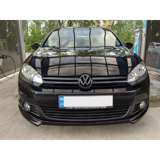 Frontläppspoiler DPT V-2 (för lackering) Volkswagen Golf 6 2008–2014 foto 3