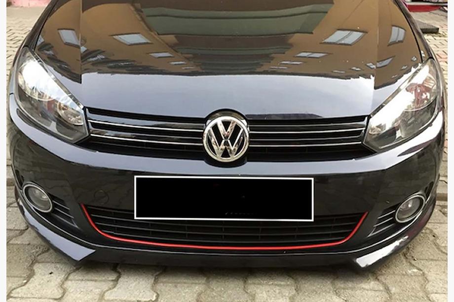 Volkswagen Golf 6 2008–2014 Frontläppspoiler DPT V-2 (för lackering) Image