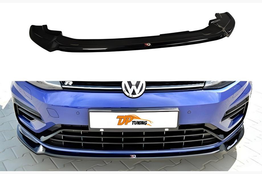 Volkswagen Golf 7/E-Golf 2012–2020 Frontläpp DPT V-3 (för R / R-Line HB, 2017-2019, blanksvart) Image