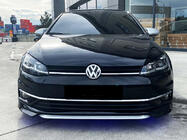 Volkswagen Golf 7/E-Golf 2012–2020 Frontlip DPT V-1 (för originalstötfångare, 2017-2019, för lackering) foto 2
