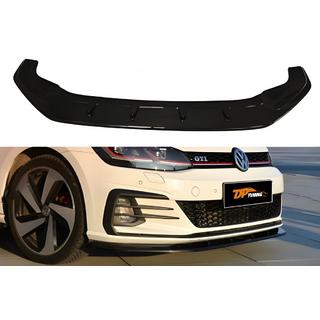 Främre lipspoiler DPT V-1 (för GTI, 2017-2019, blanksvart) foto 1