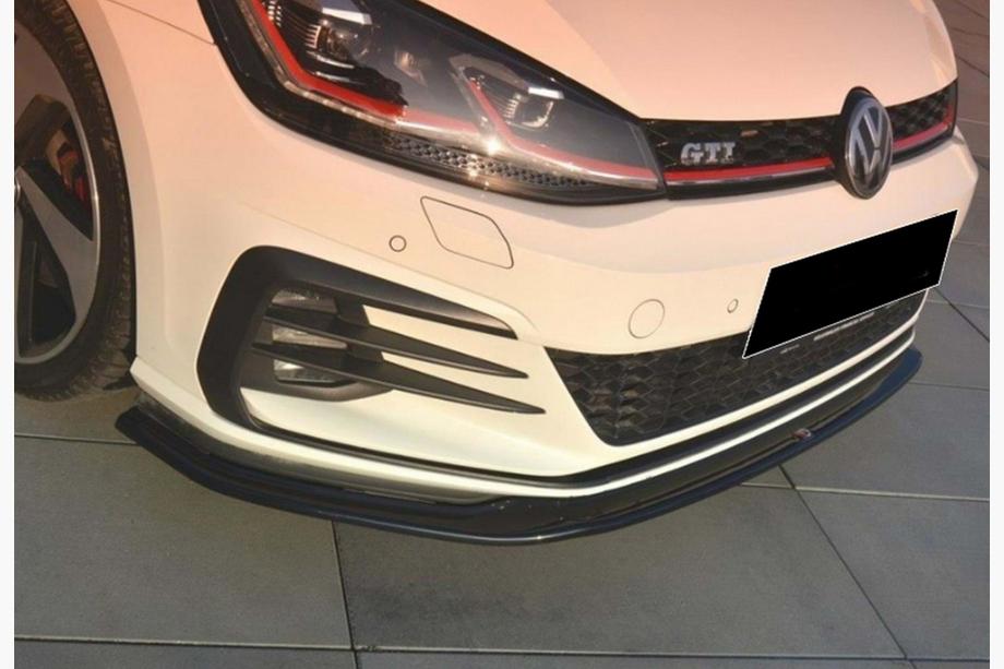 Volkswagen Golf 7/E-Golf 2012–2020 Frontläpp DPT V-2 (för GTI, 2017-2019, blanksvart) Foto 3
