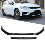 Volkswagen Golf 7/E-Golf 2012–2020 DPT V-5 frontläpp (för R / R-Line HB, 2017-2019, blanksvart) foto 1