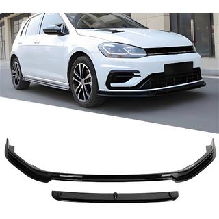 DPT V-5 frontläpp (för R / R-Line HB, 2017-2019, blanksvart) Volkswagen Golf 7/E-Golf 2012–2020